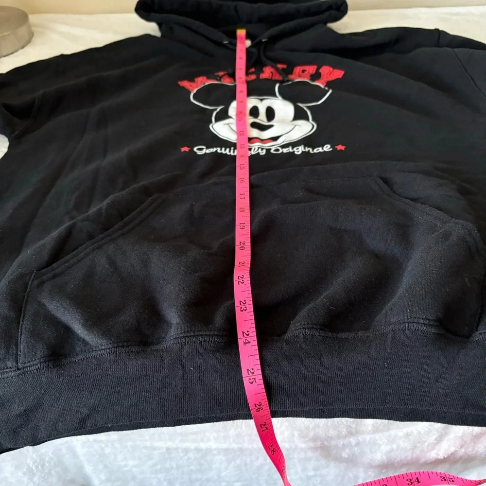 Disney Mickey Mouse Genuinely Original Pullover Hoodie, Black size M - Picture 7 of 7